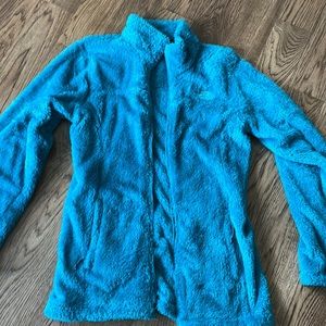 North Face fleece medium teal